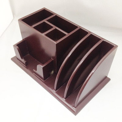 炜博YS-8002木质笔筒 匠心工艺，点亮办公学习空间