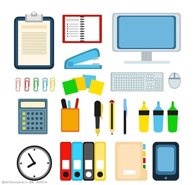 卡通办公用品 为枯燥工作增添一抹趣味与活力